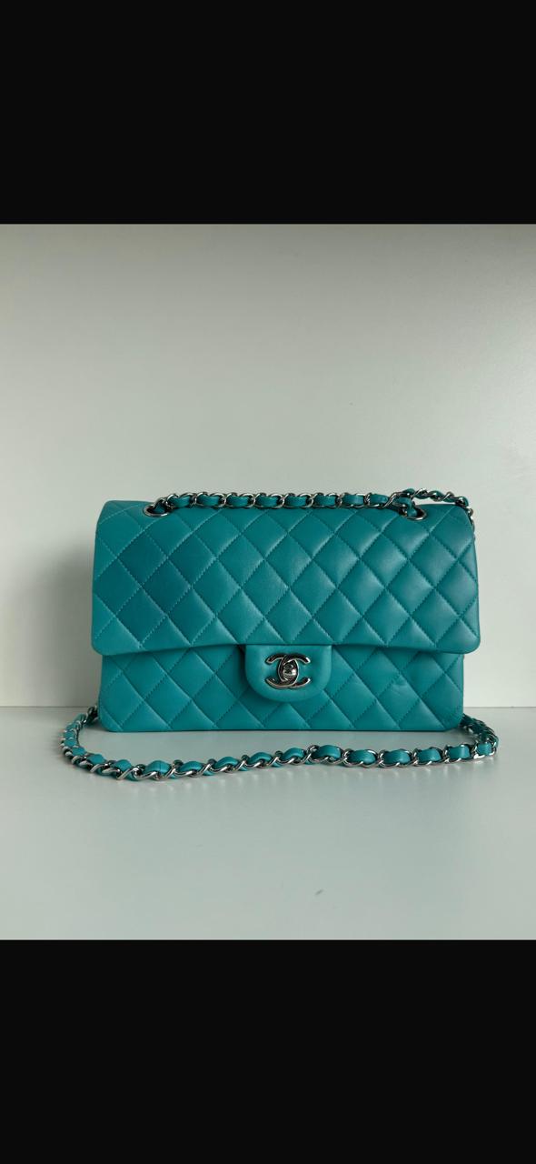 Chanel Classic Flap Turquesa