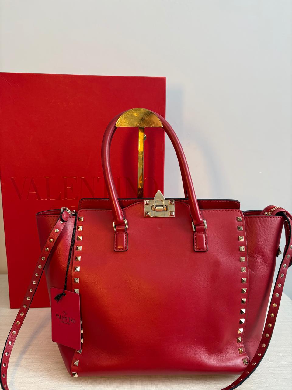 Valentino Rockstud Vermelha