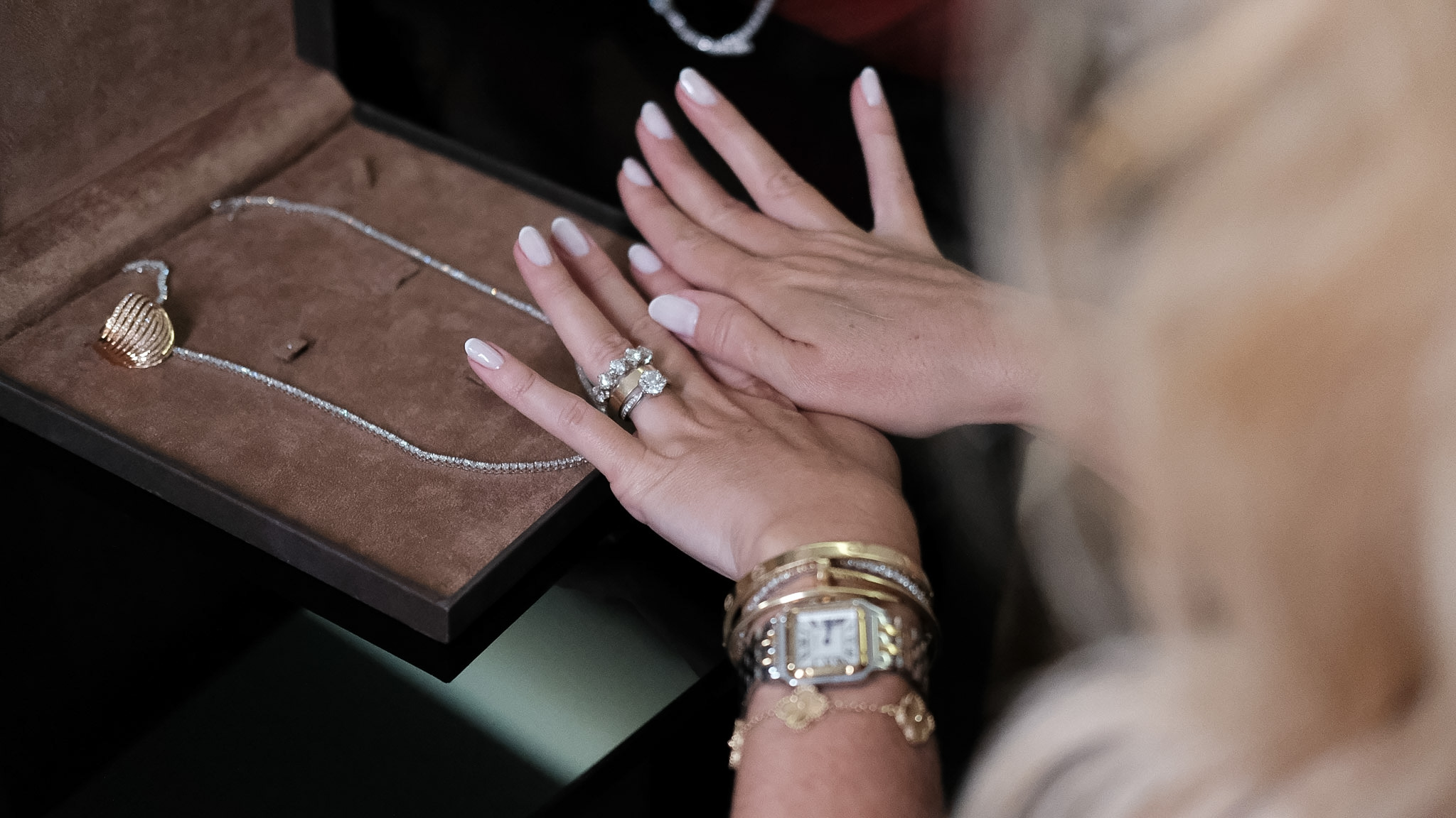 Curadoria completa Heloísa Torres — anéis, colares e pulseiras de diamantes